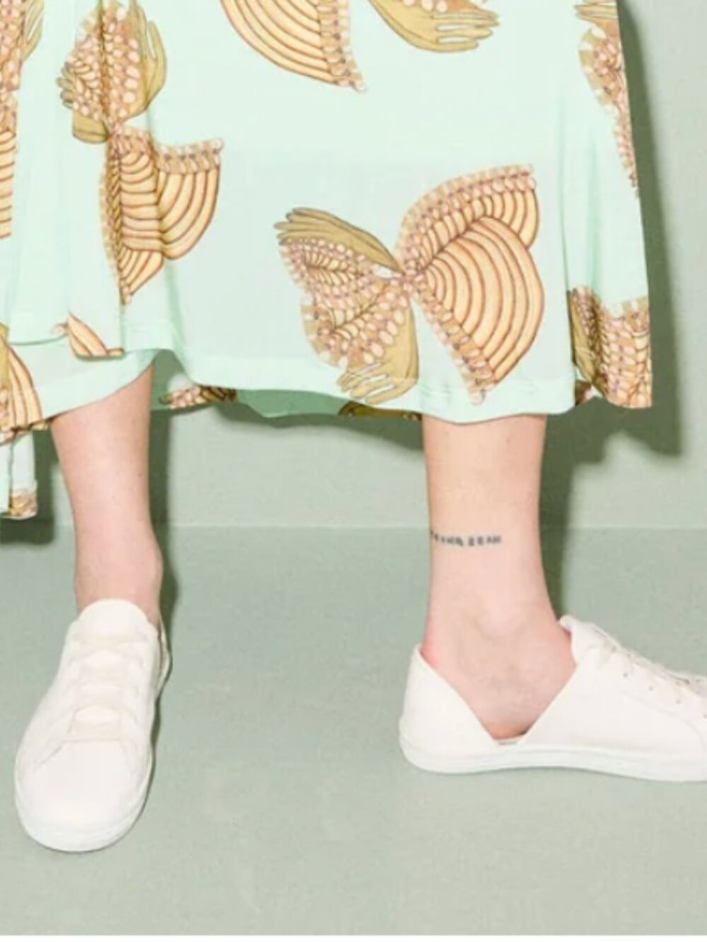 Freda Salvador EDA D'ORSAY SNEAKER- 7 White Calf